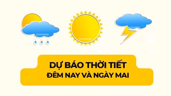 Bản đồ dự báo thời tiết ngày 6/5 cho các khu vực tại Việt Nam