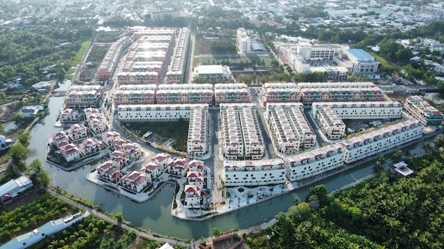Dự án Khu dân cư Phước Thọ (Vĩnh Long) đã hoàn thiện hạ tầng, sẵn sàng bàn giao.