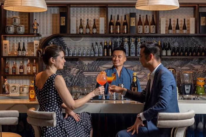 Genji Bar mang đến trải nghiệm ẩm thực tinh tế trong không gian đậm chất Zen