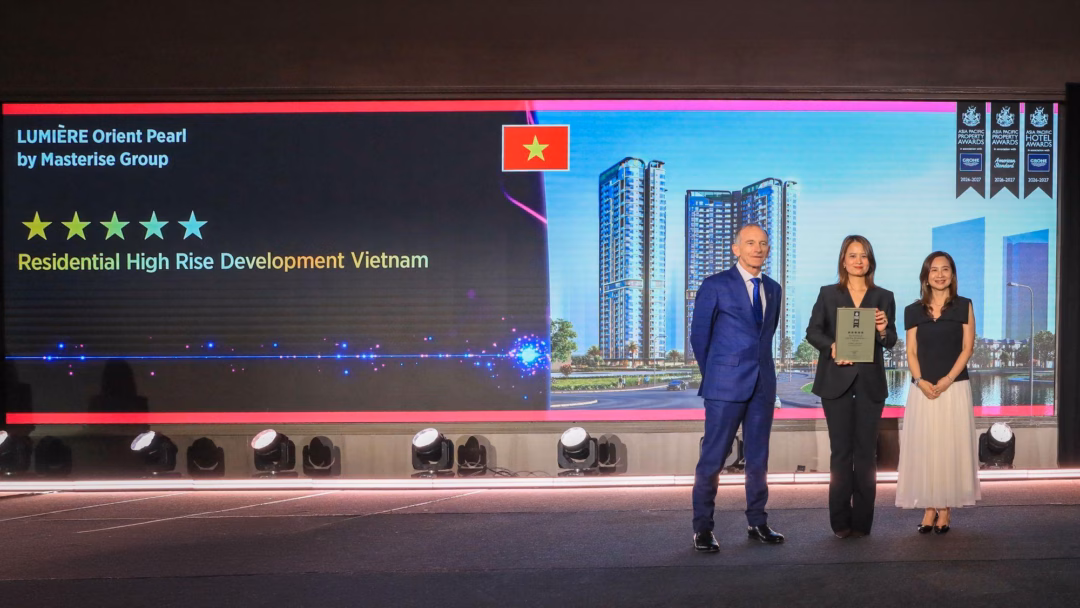 Sự ghi nhận từ APPA giúp nâng tầm vị thế của các dự án bất động sản Việt Nam trên bản đồ khu vực.