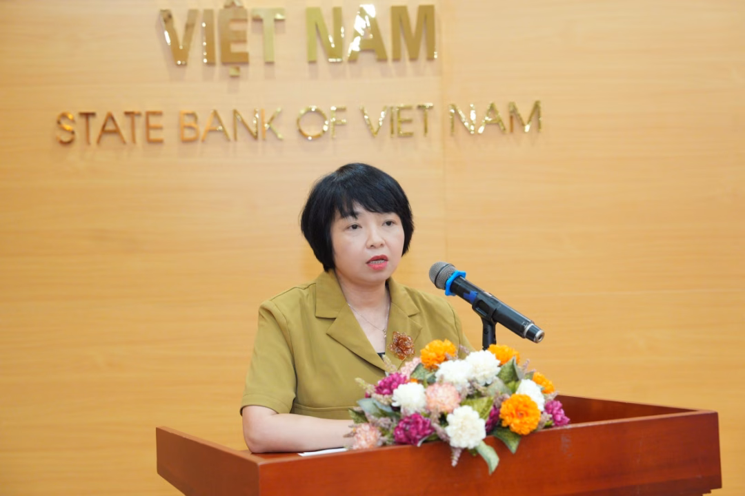 Đồng chí Lê Thị Mai Hương nhấn mạnh vai trò then chốt của việc nâng cao chất lượng đội ngũ cán bộ, đảng viên trong giai đoạn mới.